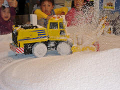 除雪車のラジコン